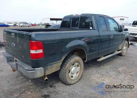 2006 Ford F150 из США, поврежденный, VIN 1FTPX14V96NA94591